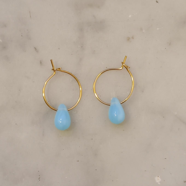 Perle De Rosée - Bleu clair opaque