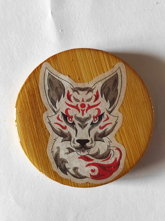 Décapsuleur Renard animé magnétique frigo