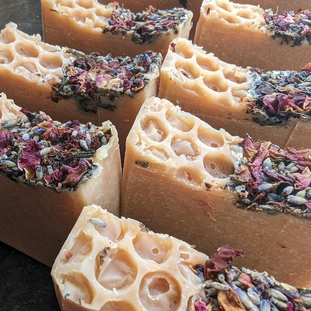 Soap and lip balm combo