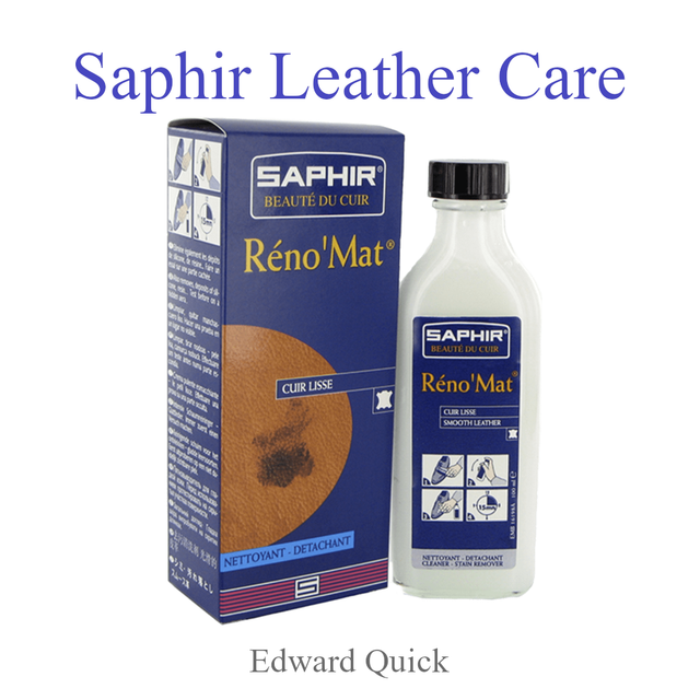 SAPHIR BEAUTE DU CUIR - RENOMAT (LEATHER CLEANER) - 100ml or 500ml