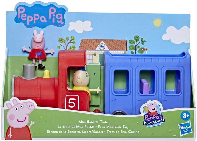 PEPPA PIG MISS RABBITS TRAIN