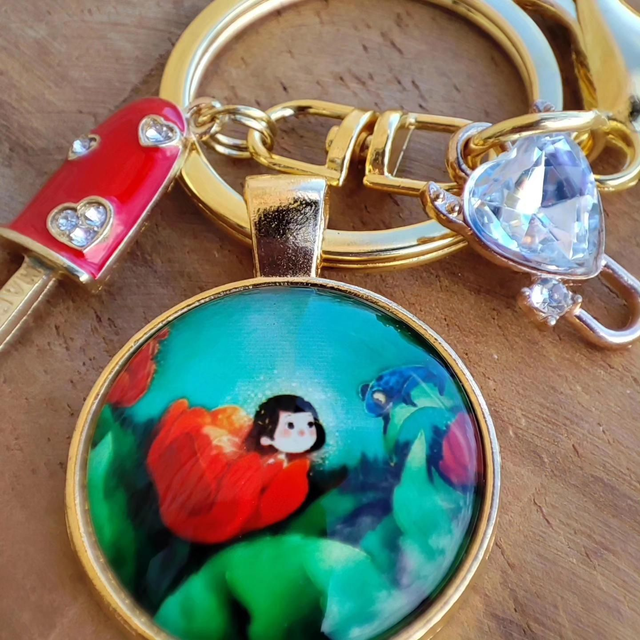 Porte clés &#039;Never Grow Up&#039;