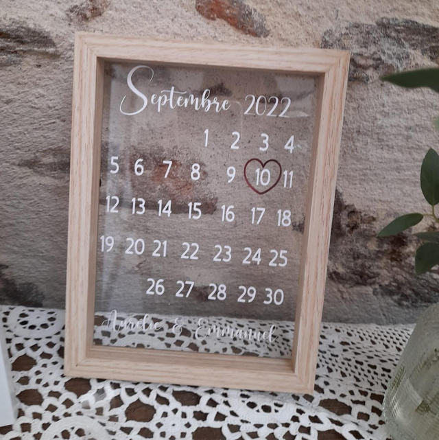 Cadre calendrier 