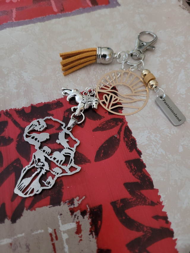 Mufasa - Bijou de sac argenté  Fantaisiesland