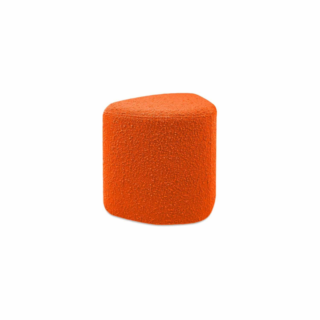 Tabouret EVE bouclette ORANGE