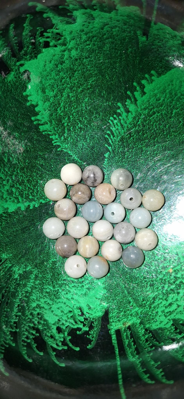 Glossy amazonite 8mm