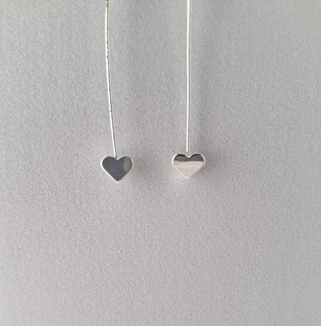 Drop Heart Earring