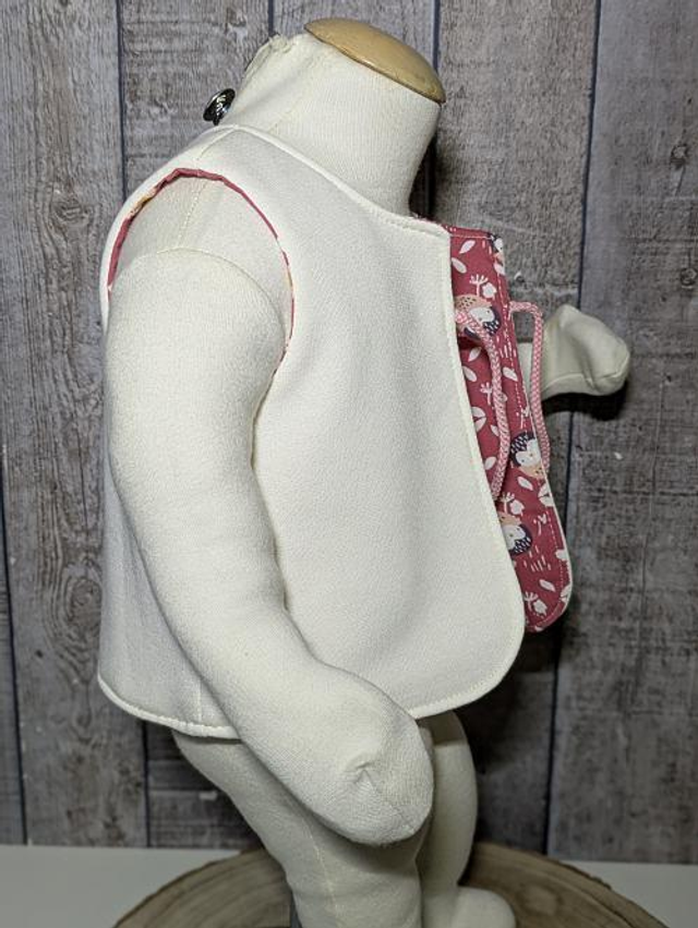 Gilet de berger 6 mois réversible