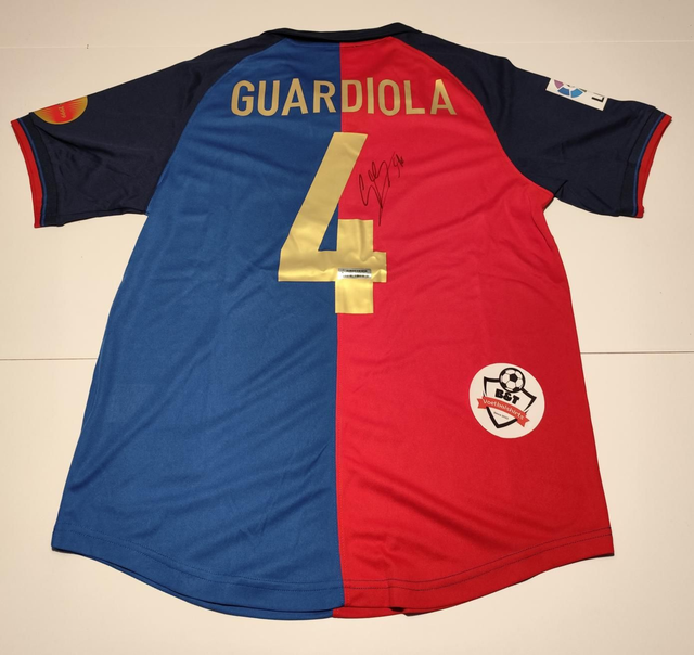 Gesigneerd FC Barcelona Shirt – Pep Guardiola