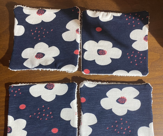 Lingettes lavables (Lot de 4)