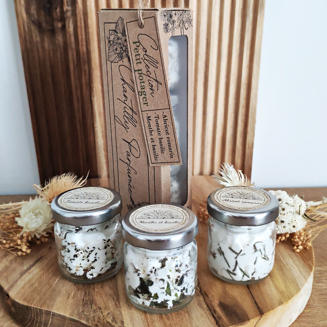 Chantilly parfumée collection Le petit potager