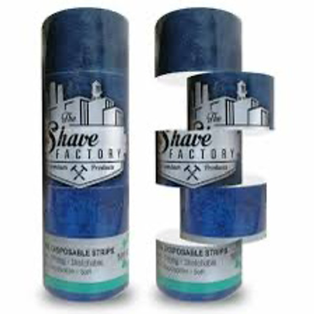 THE SHAVE FACTORY PAPER NECK STRIPS- 500 STRIPS