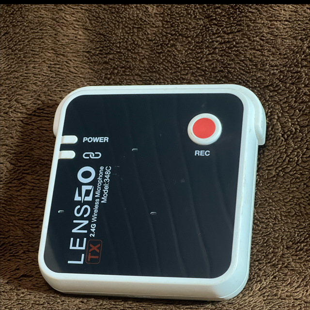 LensGo 348C Microfone transmissor gravador - Usada
