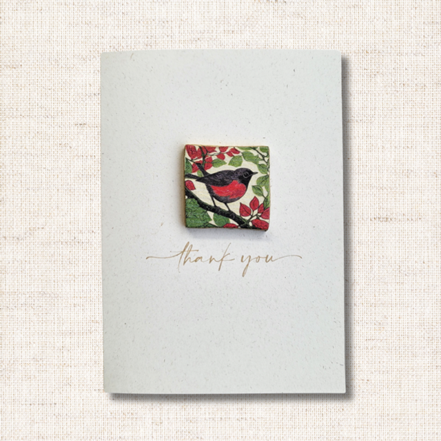 Bird Thank You Card