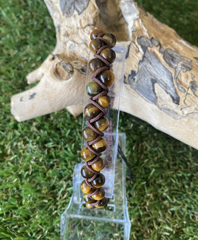 Shamballa double Oeil de Tigre