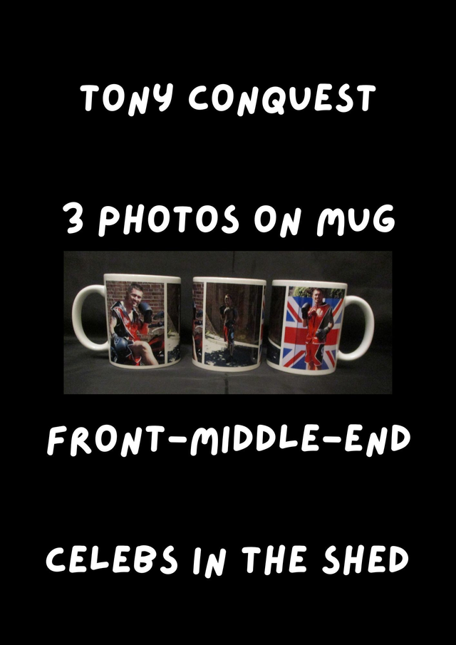 Tony 'Conqueror' Conquest Mug (Southern Area &amp; WBO International Cruiserweight Champion Boxer)