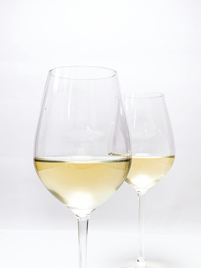 White wine (non-alcoholic) - glass