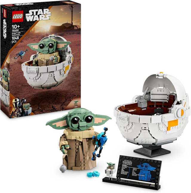 LEGO® Star Wars™ 75403 Grogu in seiner Repulsorwiege