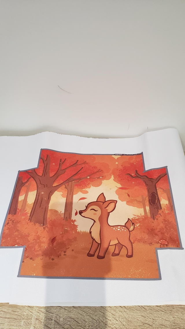 Panneau trousse de toilette bambi