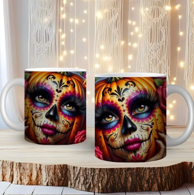 Mug Femme Citrouille