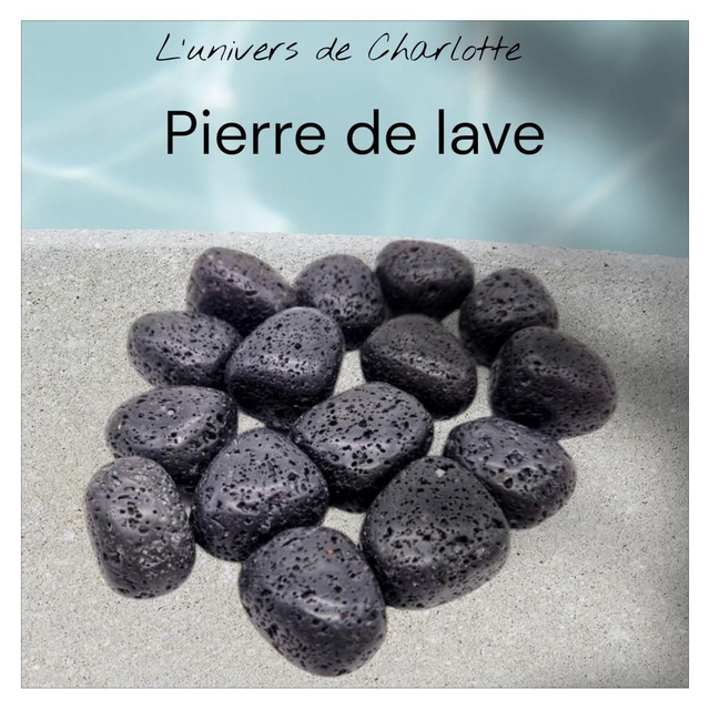 Pierre roulée &quot;Pierre de lave&quot;