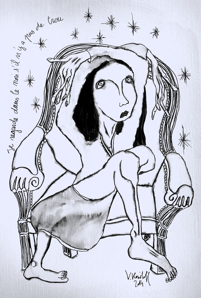 Je regarde dans le noir...