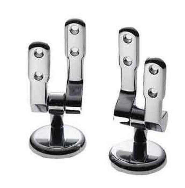 CERNIERA WC UNIVERSALE PESANTE CROMATA