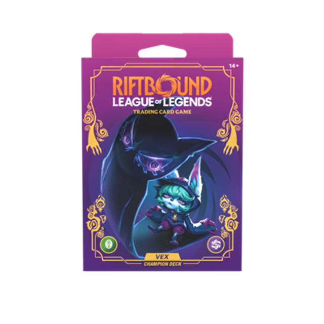 Riftbound: League of Legends TCG - Unleashed Champion Deck Vex Display - EN