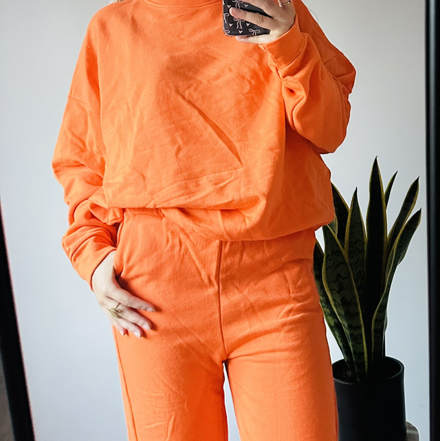 Oranje trainingspak pak 