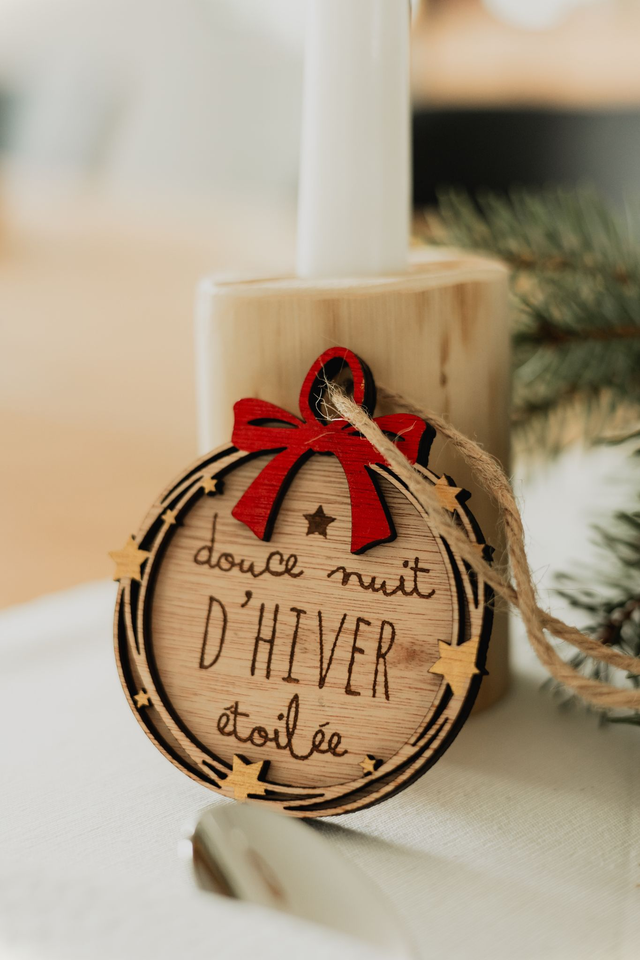 Douce nuit d&#039;hiver étoilée