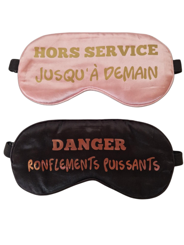 Masques de sommeil 