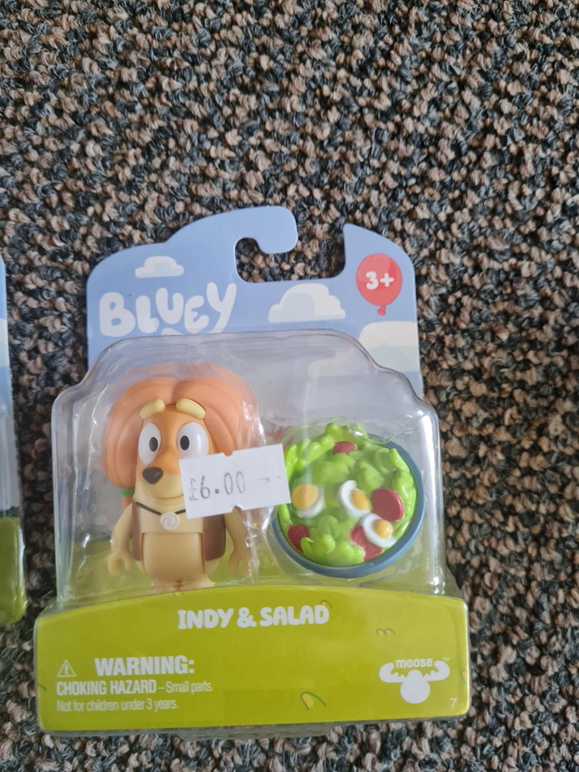 BLUEY- INDY & SALAD