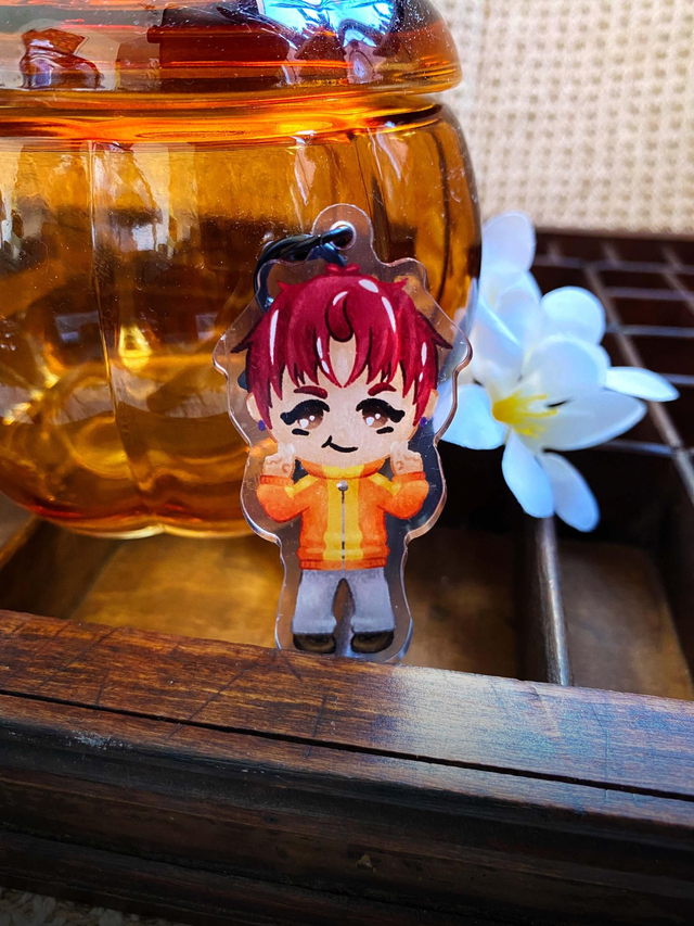 Silly Guy Acrylic Keychain