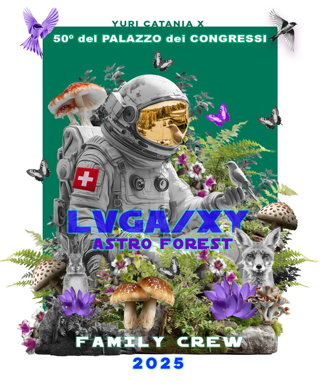 Lvgaxy Astro Forest | Poster