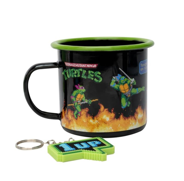Teenage Mutant Ninja Turtles Mug & Keyring Set