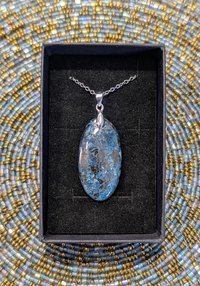 Pendentif Azurite 