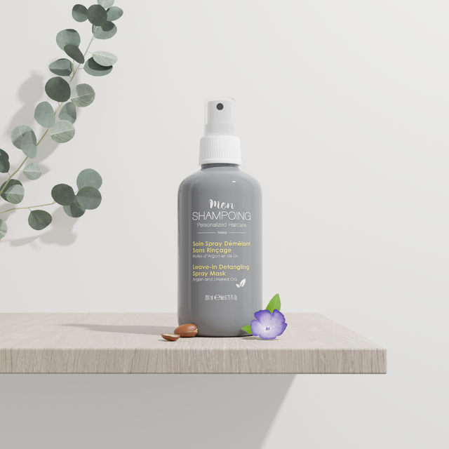 Spray demêlant sans rinçage