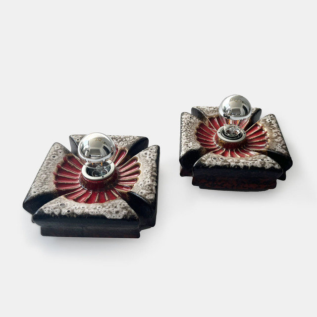 Ceramic Wall Lamps - Set