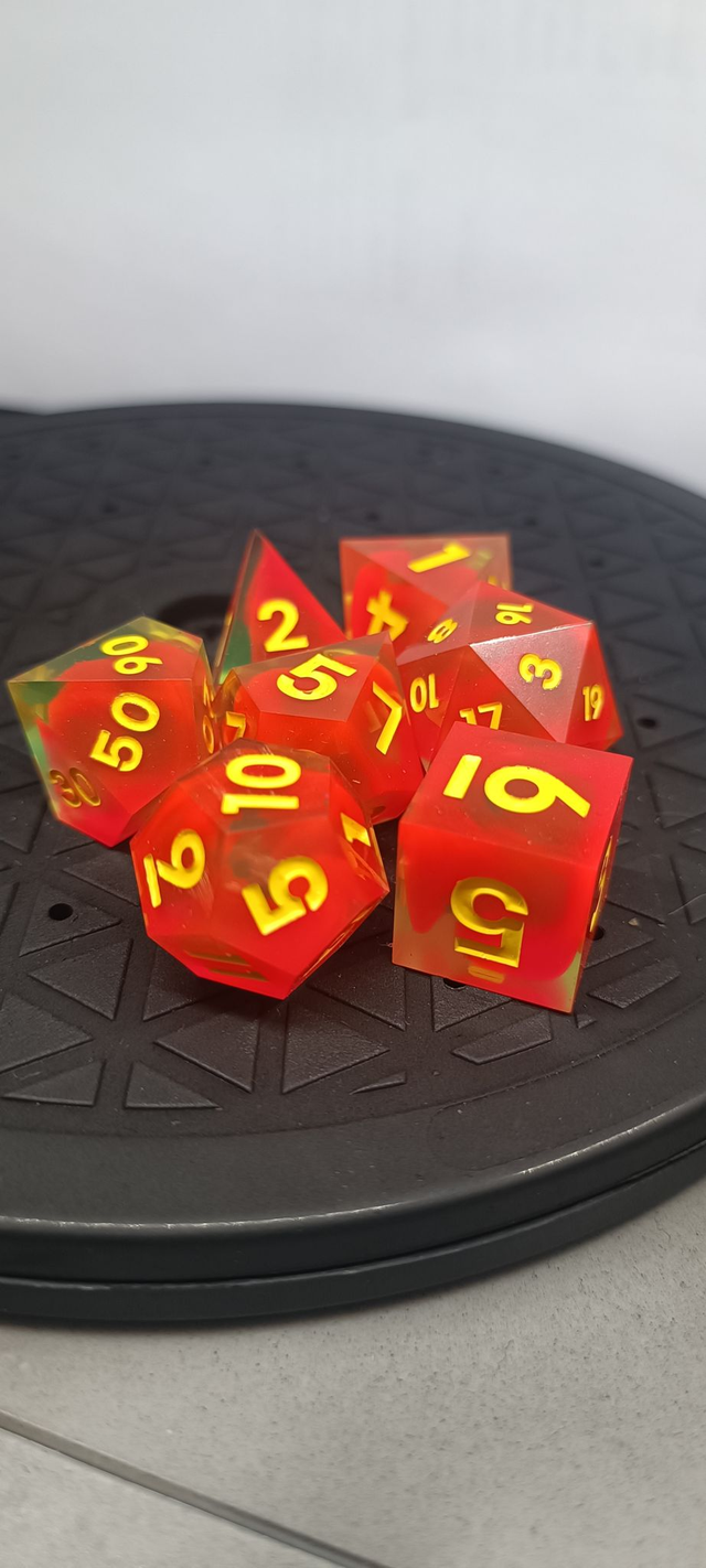"Thin Blood" Dice Set