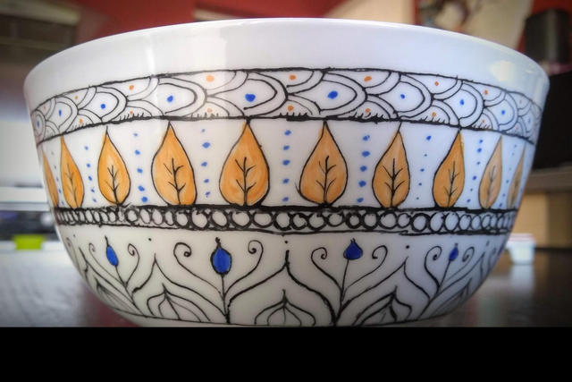 Bol motif coloré - DBC