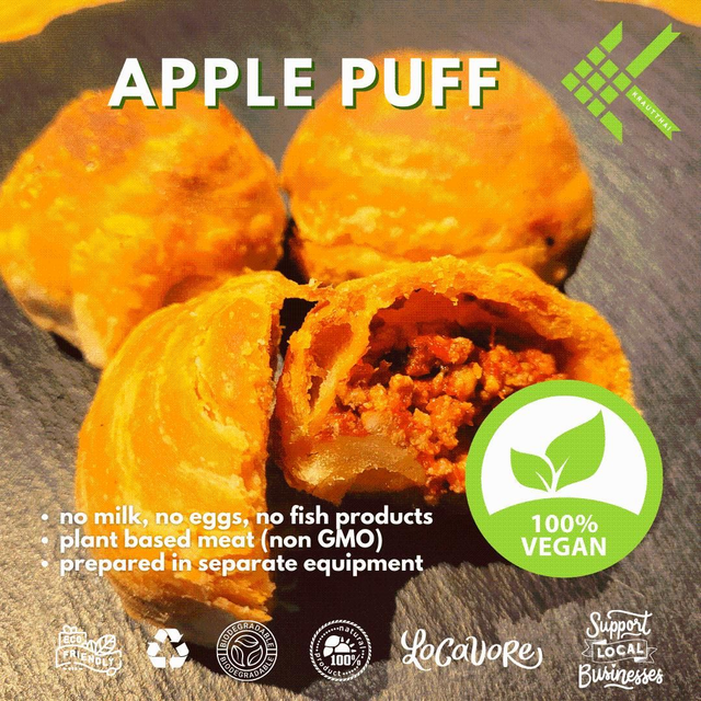 Vegan Apple Puff