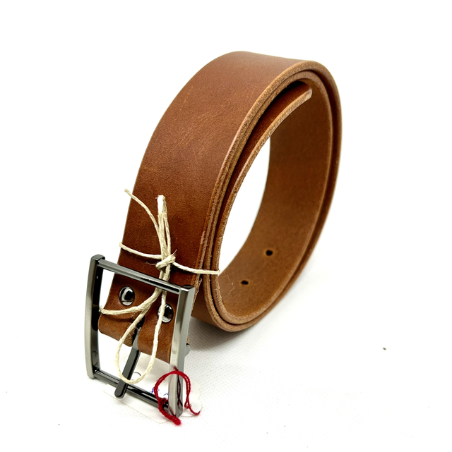Ceinture en cuir marron 