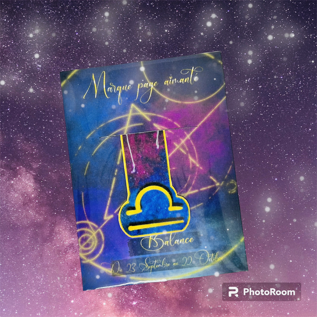 Marque pages magnétique Balance