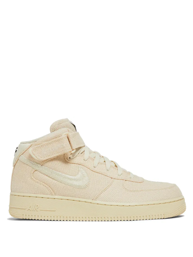 Nike Air Force 1 Mid Stussy Fossil (Taille 40)