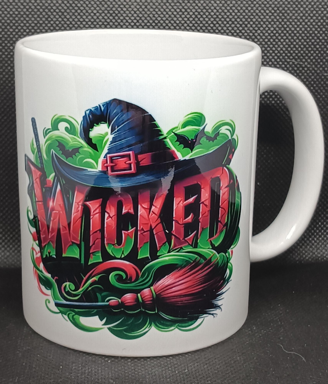 Custom Printed Wicked Witches Hat Mug