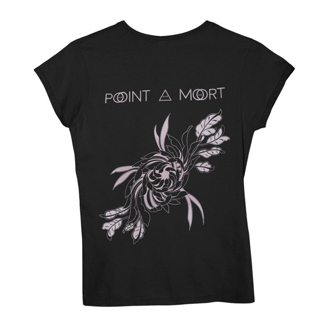 POINT MORT / T-SHIRT POINTLESS... BLACK (woman&#039;s cut)