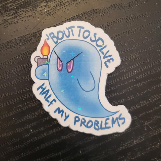 Arson The Almighty Problem Solver Sticker
