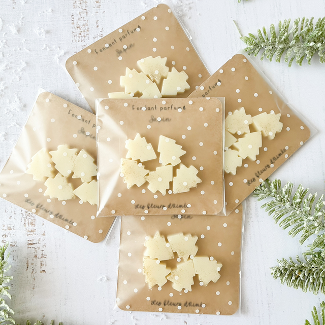 Fondant parfumé - Collection Noël - Sapin