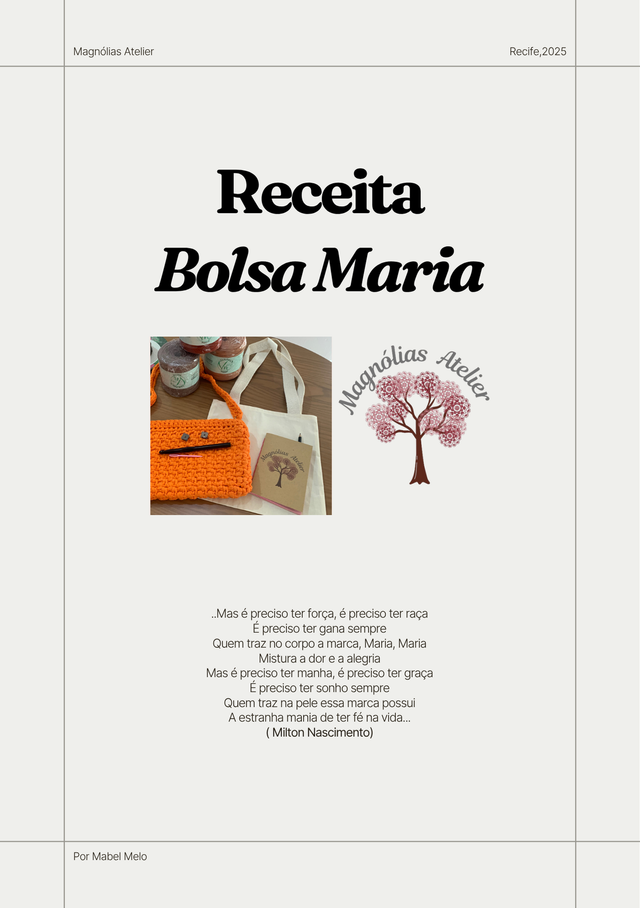 Receita Bolsa Maria 