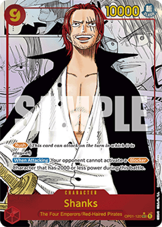 Shanks (OP01-120) (V.3) / MANGA PRB